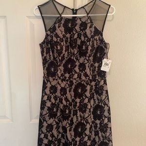 Aiden black lace dress - NWT